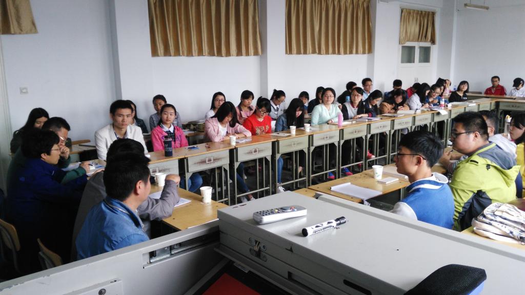 考研交流会现场
